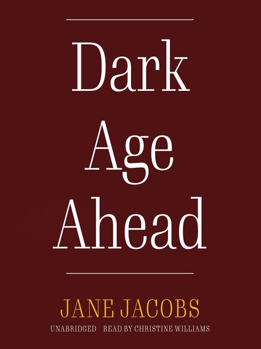 Cover image for Dark Age Ahead